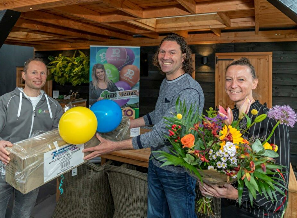 Tuin & Terras Westland viert feest!