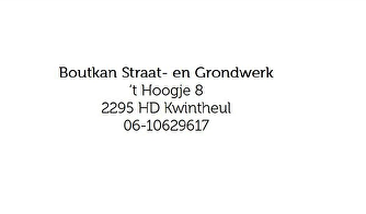 Boutkan Straat- en Grondwerk