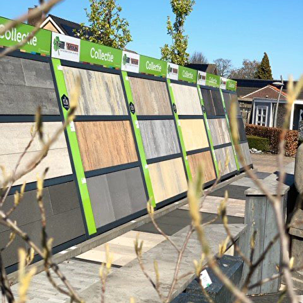 Terrastegels en tuintegels