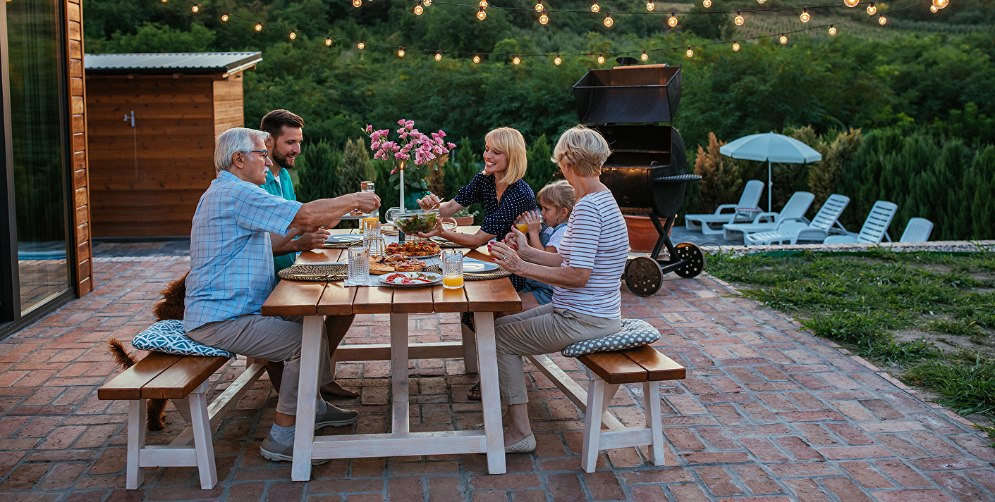 Terrastegels en tuintegels