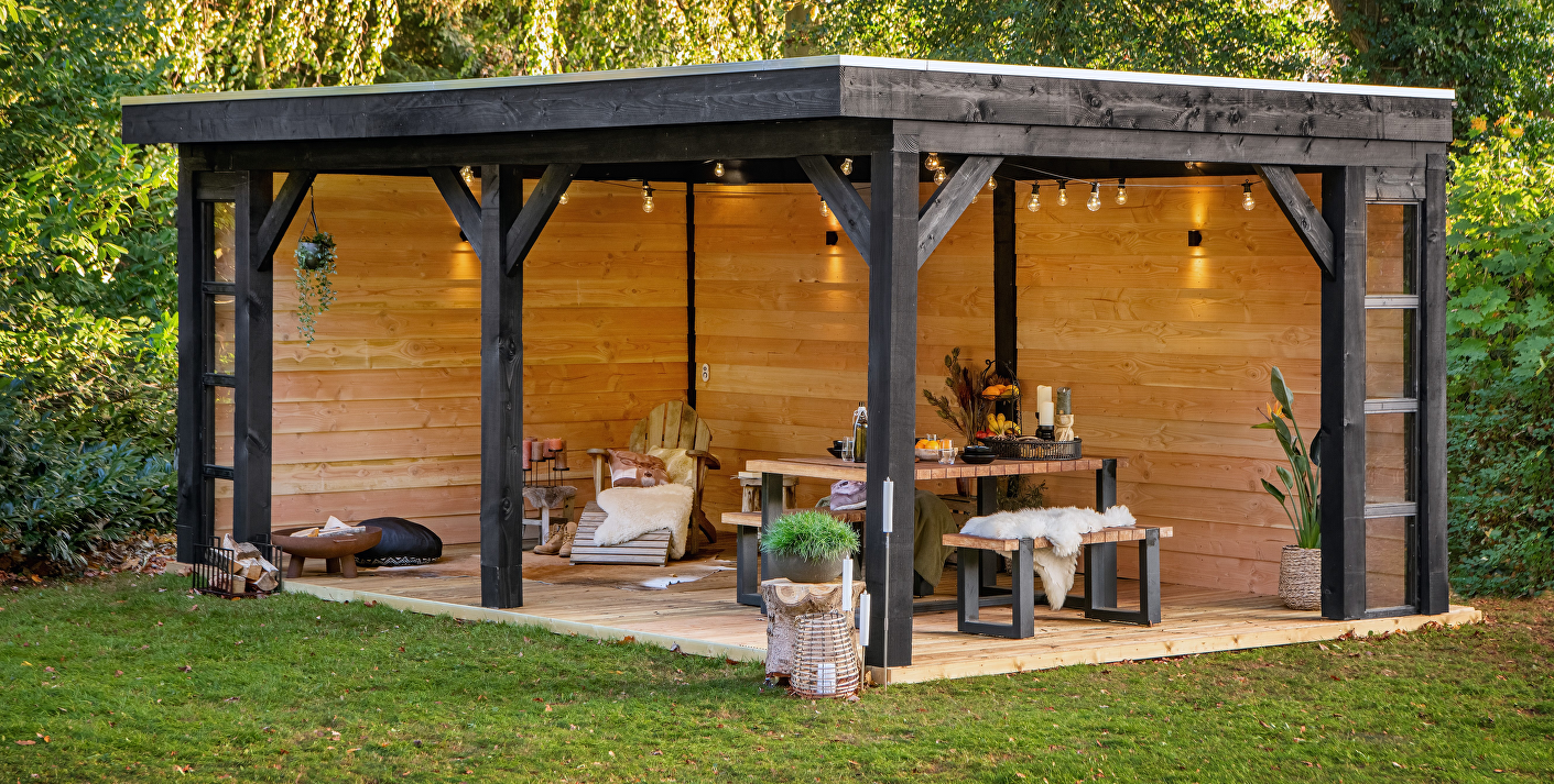 Tuinhuizen en overkappingen