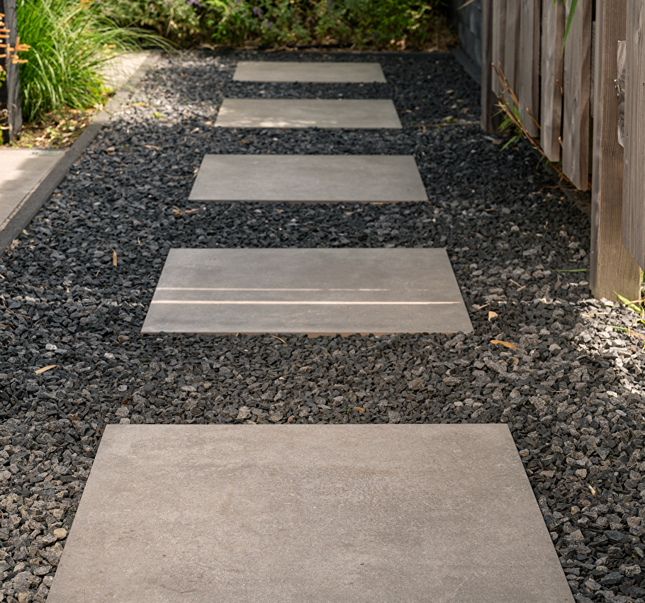 Laat je tuinidee tot leven komen met split of grind