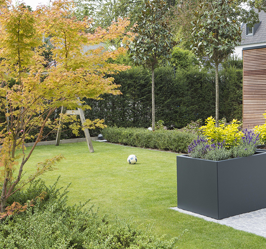 Bloembakken als groene eyecatchers