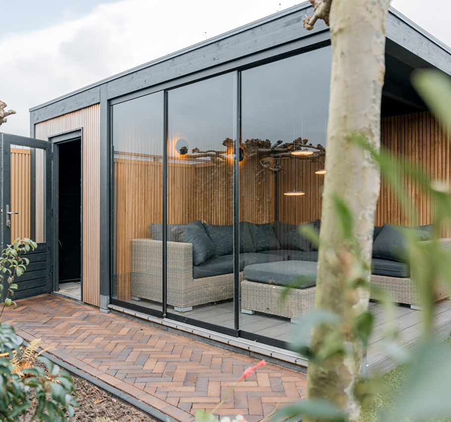 Ontwerp je eigen <br><span>Tuinhuis of overkapping</span>